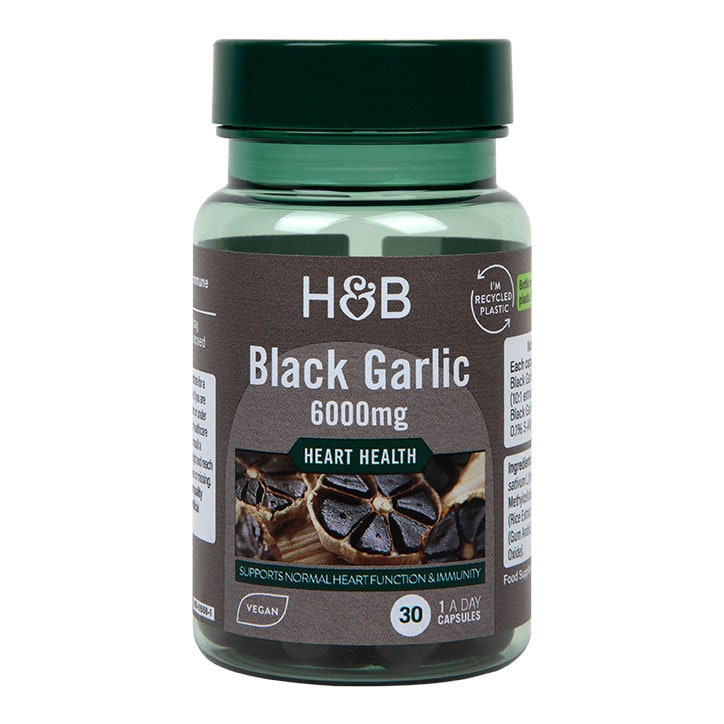 Holland & Barrett Black Garlic 6000mg 30 Capsules